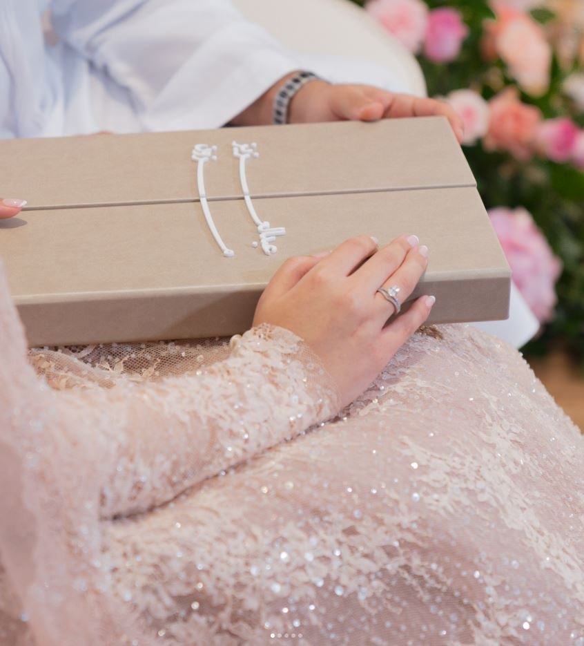 Bridal jewellery gift box